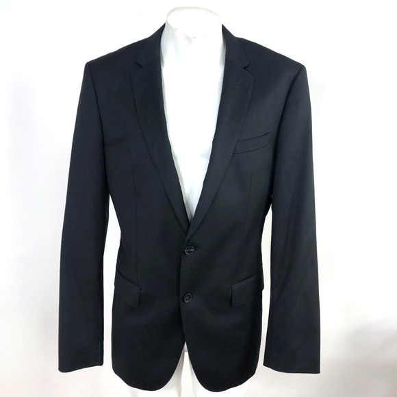 Hugo Boss Huge6/Genius5 40L SLIM Trabaldo Togna 1840 Super 120 Blazer Coat